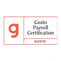 Gusto Payroll Certification badge